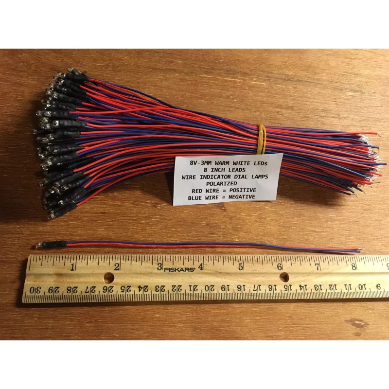 Sansui LED 8V- LAMP KITs MODEL 7070-8080-9090 DIAL VINTAGE RECEIVER