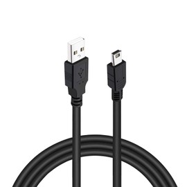 Suptig Mini USB Cable for GoPro Hero 4, 3, 2, 1 Hero 3+ Black Camera Data Sync and Charging Cord, USB A to Mini B Fast Charger Cord for Gopro Hero 3+ Silver Black White