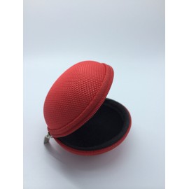 Beyution Hard Shell Mini Carrying Headphones Case/Headset Travel Bag for Monster Dr Dre Beats Solo/Studio Headphone (Red)