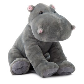 The Petting Zoo Hippo Stuffed Animal, Gifts for Kids, Wild Onez Zoo Animals, Jumbo Hippo Plush Toy 20 inches