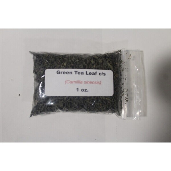 Green Tea Leaf 1 oz. Green Tea Leaf c/s (Camellia sinensis)