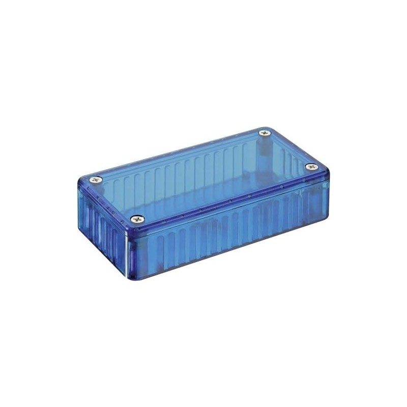 HAMMOND 1591CTBU Enclosure, T Series, Translucent, Multipurpose, 120 mm, 65
