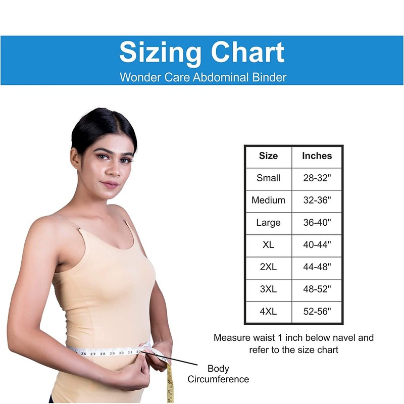Wonder Care Abdominal Binder for Men and Women/Postpartum Post-Operative Post-Surgery