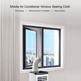 Air Conditioner Window Frame Seal Kit, Universal AC Easy Fit Window Seal Kit for Home and Office (3 Meter / 9.8ft)