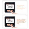 Digital Inclinometer 0-360°Electronic Protractor Aluminum Alloy Shell Digital Bevel Box