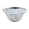 Handi-Foil 3.5 oz. Aluminum Foil Cup w/Board Lid -Ramekin/Cupcake/Tart Container
