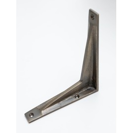 Antique Brass Shelf Brackets | Heavy Duty Brackets for Kitchen Bookshelf | Brass Shelving Heavy Solid Cast Brass | Sold Individually