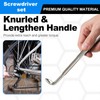 3PCS Offset Screwdriver Set S2 Steel L-Type Double Head Offset