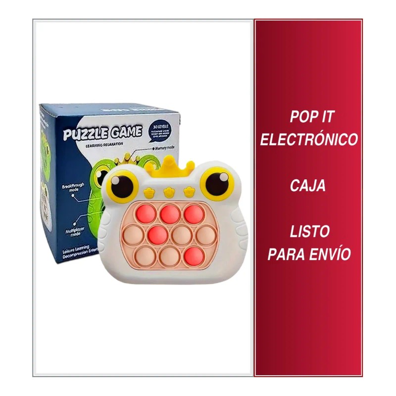 Regalo Para Niñas Y Niños: Pop It Electrónico De Rana