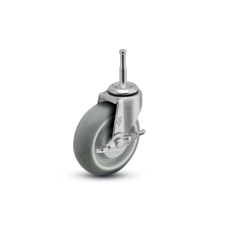 Shepherd Regent Series 3" Diameter Monotech Wheel Swivel Caster with