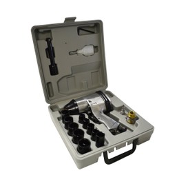 Automotive Air Impact Wrench Kit 1/2 inch with 16 Piece Socket Set Torque Wrench Tire Wrench