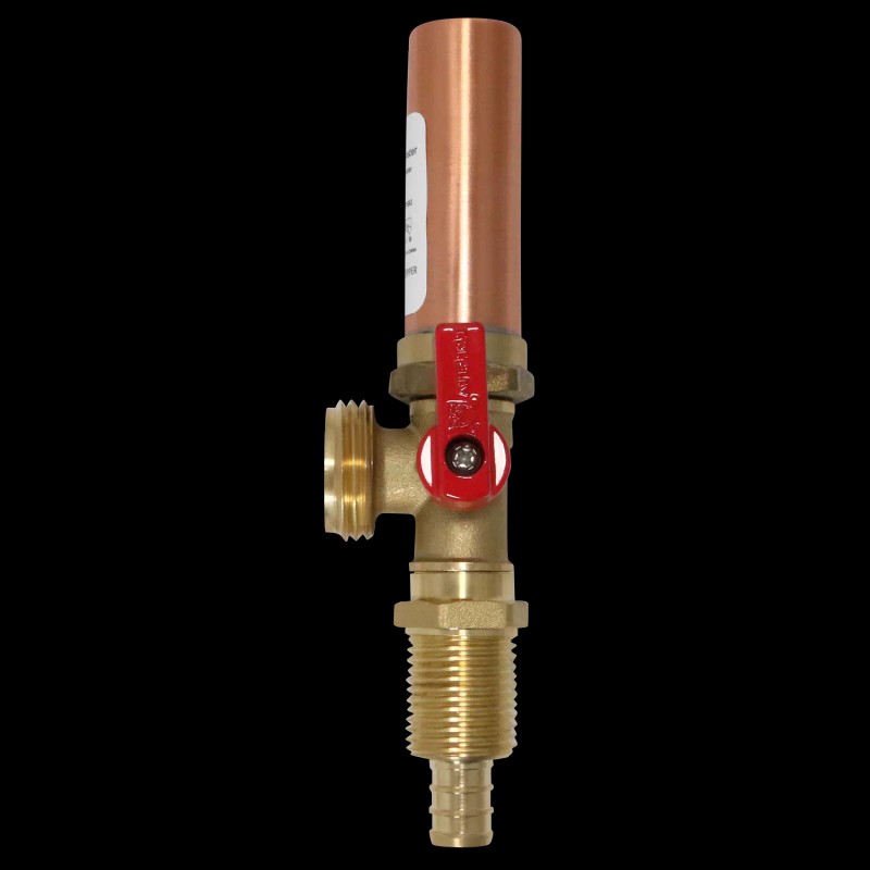 XFITTING 5 Pc XFITTING Water Hammer Arrestor Valve, 1/2" Pex