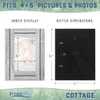 Icona Bay 4x6 (10x15 cm) Picture Frames (Farmhouse White, 6