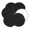 ImseVimse Nursing Pads Organic Cotton 3 Pairs Black 12 cm