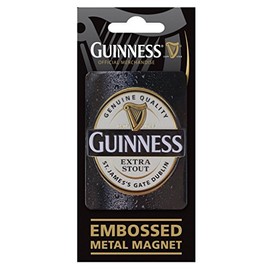 Guinness® Embossed Label Metal Fridge Magnet
