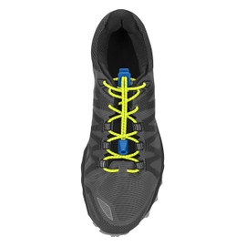 Nathan NS1171 Reflective Run Laces, Safety Yellow/Elec Blue, One Size