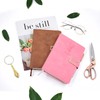 NINEWORD 416/316P Super Thick Business Notebook A5 Buckle Sheepskin Notepad(Deer