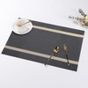 marysgift Grey Placemats Table Mats Sets 6 Stylish Place Mat