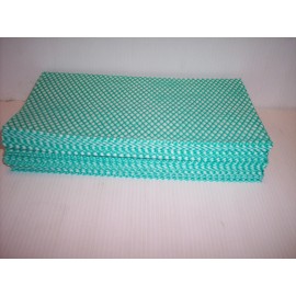 Unbranded 25 REUSABLE WIPES CLEANING CLOTHS XL GREEN 23" X 13"  FREE S/H