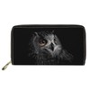 Dolyues Women PU Leather Wallet with Multiple Card Slots and