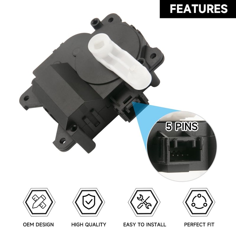 HVAC Heater Blend Door Actuator - Compatible for Toyota Avalon