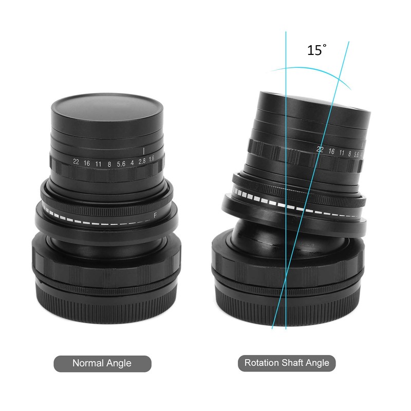 Tilt Shift Lens for Sony A9A7 Series Mirrorless Cameras 50mm