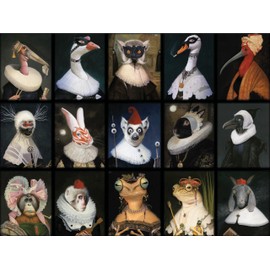 New York Puzzle Company - Bill Mayer Strange Dreams - 1000 Piece Jigsaw Puzzle for Family Game Nights by Bill Mayer