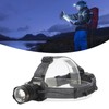Headlamps for XHP160 LED Bulb Type C Charging Telescopic Zoom
