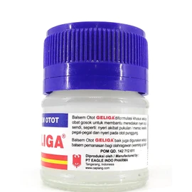 Geliga Muscular Balm Ointment Balsem Otot 20 Gram (Pack of 12)