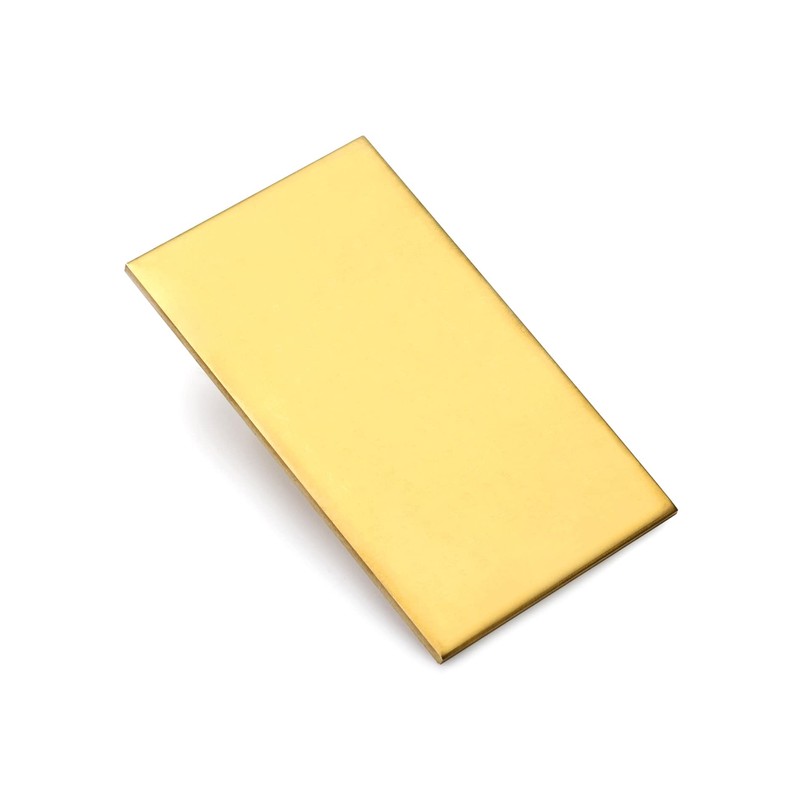 QWORK® H62 Brass Sheet Corrosion Resistant (3 mm, 60 mm