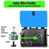 S7 MIG Welder, 200Amp 4 in 1 Gas MIG/Gasless Flux