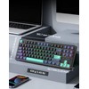 Aula F87 Pro Wireless Mechanical Keyboard, Tri-Mode Bluetooth/2.4GHz/USB-C, 87-Key TKL