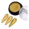 Dbmb Efecto Espejo Para Uñas Polvo Dorado Y Plateado 12
