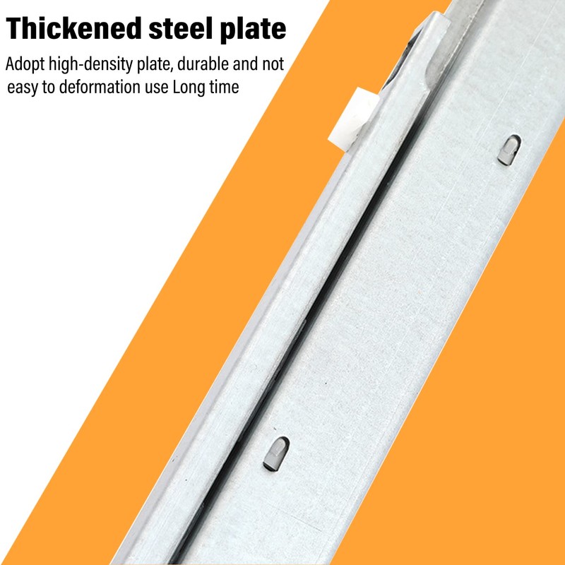 URBEST Drawer Slide,Under-Mount Concealed Self Soft Close Under，Concealed Cabinet Furniture