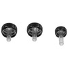 3PCS Car Air Conditioner Switch Climate Controller Knob Replacement for