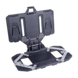 MOLLE Vest Phone Holder,Chest Phone Mount Tactical Vest Attachment，Folding Navigation Phone Board Universal Chest Phone mounting Accessory,for Screen Size 4.7"-6.7"