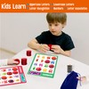 SpriteGru Alphabet Bingo Game, ABC & 123 Bingo Board Game