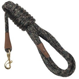 Mendota Pet Long Snap Leash - Dog Training Lead - Made in The USA - Camo, 1/2 in x 15 ft