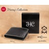 Harrys-Collection Very robust genuine leather wallet in vintage look with