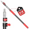DIYSELF Extension Pole 3.2-8 Ft Paint Roller Extension Pole Aluminum