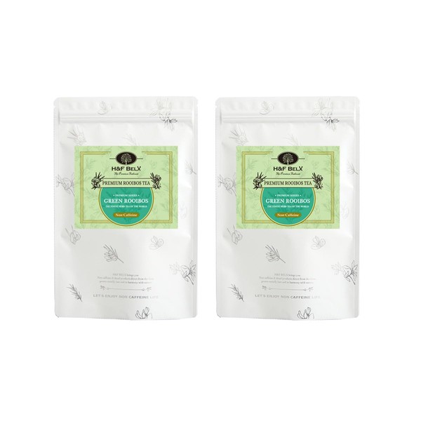 H&F BELX Green Rooibos Tea Bag, Decaffeinated Tea Bag, 0.1