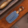 ontto Leather Key Fob Cover Keyring for Lexus IS200t IS250