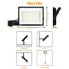 Zelvia LED Flood Lights Outdoor for Yard Work -100W 10000lm