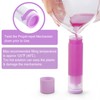 LotFancy Lip Balm Tubes Empty, 60PCS 5.5ml (3/16 Oz), Clear
