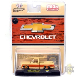 M2 MACHINESM2 Machines 1:64 Scale MiJo Limited Edition - 1979 Chevy Silverado with Surfboard (Chase Car)