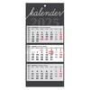 JAROGRAF Wall Calendar 2025 - 3-Month Calendar with Practical Wall