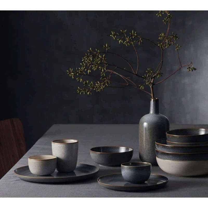 ASA Saisons Schale Steinzeug Sand, Größe: 9cm x 5,5cm, 27301107