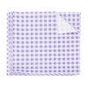HARFINGTON 100pcs Square Checkered Wax Paper Sheets - 7.09" x
