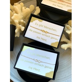 NataschaWoge® Gift Subtle Minimalist Infinity Stainless Steel Girlfriend Family Bracelet Friendship Jewellery Birthday Bracelet Gift Idea, Stainless Steel