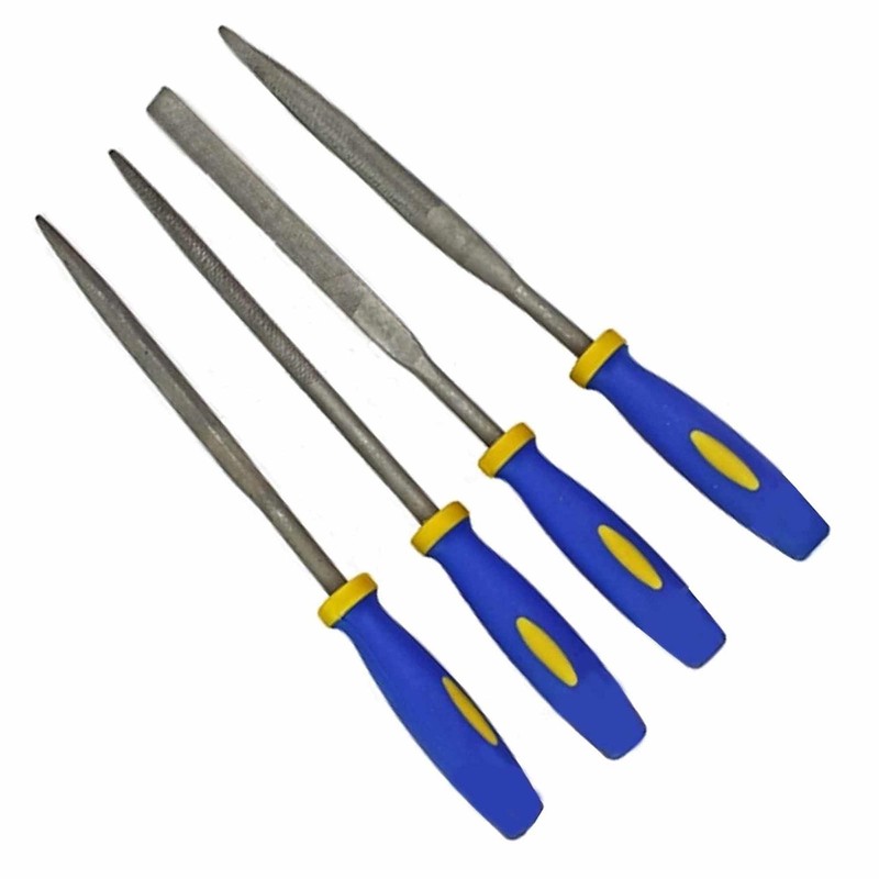 Dapetz ® 6" 150mm Small Warding Needle File Set 4